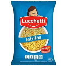 FIDEOS LUCCHETTI LETRITAS x 500 GR