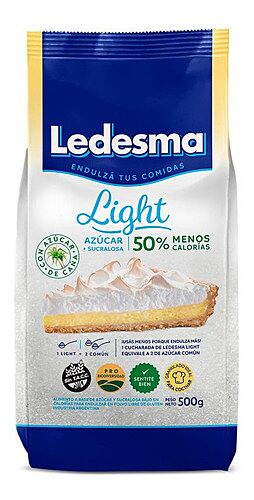 AZUCAR LEDESMA LIGTH x 500 GR