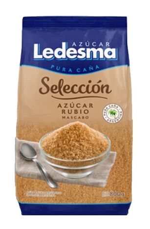 AZUCAR LEDESMA MASCABO RUBIA x 800 GR