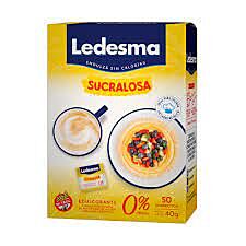 EDULCORANTE LEDESMA SUCRALOSA x 50 SOBRES