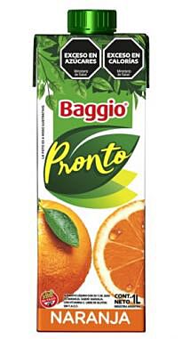 JUGO BAGGIO PRONTO NARANJA x 1 LT