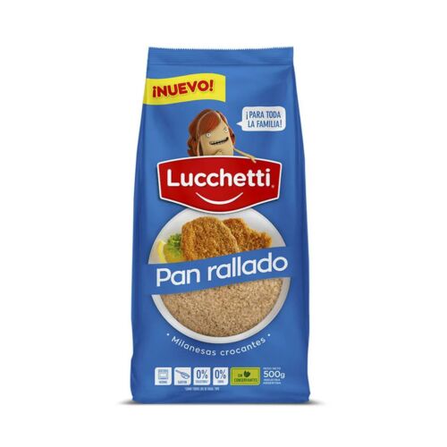 PAN RALLADO LUCCHETTI x 500 GR