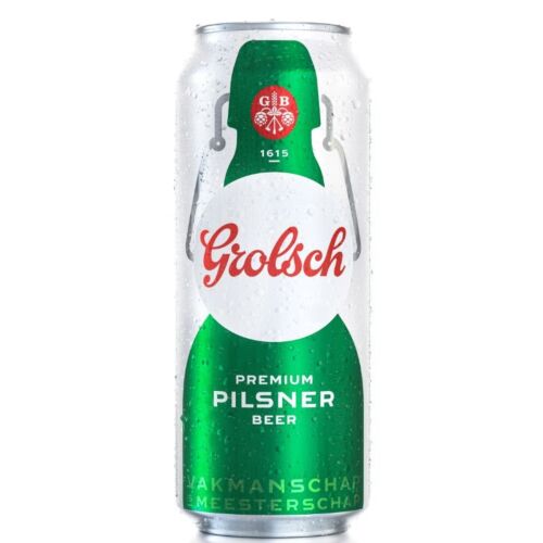 CERVEZA GROLSCH RUBIA LATA x 473 CC