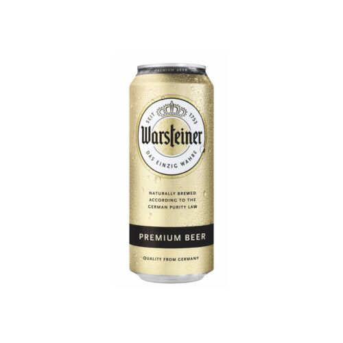 CERVEZA WARSTEINER RUBIA LATA x 473 CC