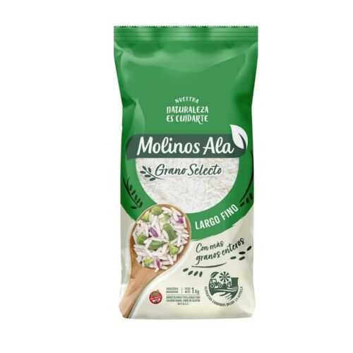 ARROZ MOLINOS ALA LARGO FINO x 1 KG