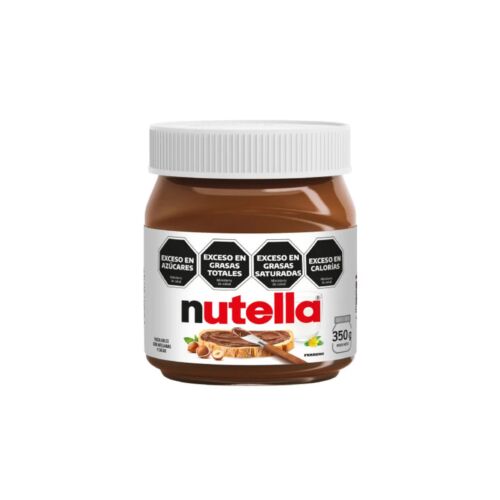 PASTA DE AVELLANAS NUTELLA x 350 GR