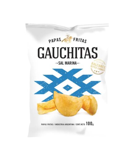PAPAS FRITAS GAUCHITAS SAL MARINA x 100 GR