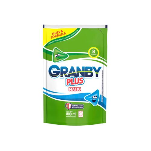 JABON DE ROPA GRANBY LIMON DP x 800 ML