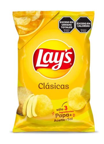 PAPAS FRITAS LAYS CLASICAS x 140 GR