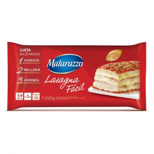 LASAGNA MATARAZZO FORTIFICADA x 250 GR