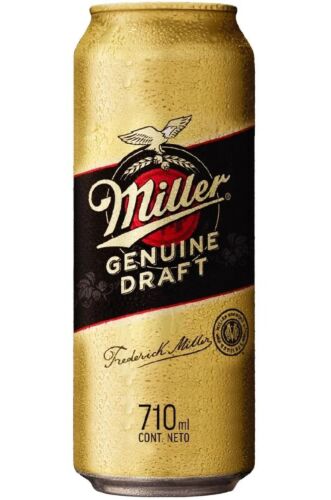 CERVEZA MILLER RUBIA LATA x 710 CC
