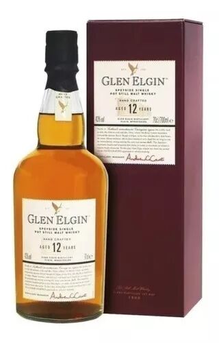 WHISKY GLEN ELGIN 12 AÑOS x 750 CC