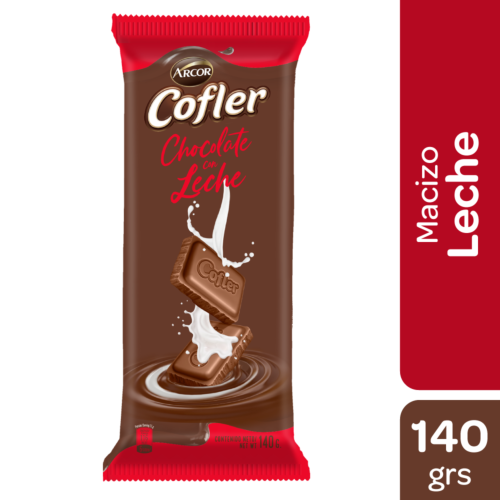 CHOCOLATE COFLER CON LECHE x 140 GR