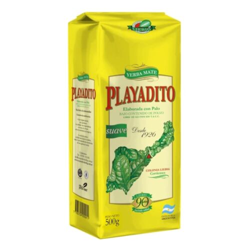 YERBA PLAYADITO SUAVE x 500 GR
