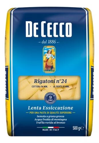 FIDEOS DE CECCO RIGATONI x 500 GR