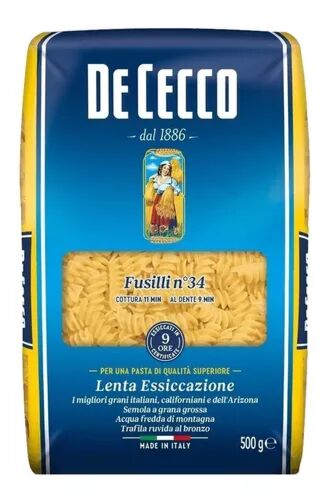 FIDEOS DE CECCO FUSILLI x 500 GR