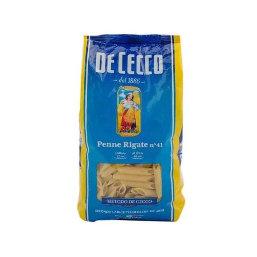 FIDEOS DE CECCO PENNE RIGATE x 500 GR