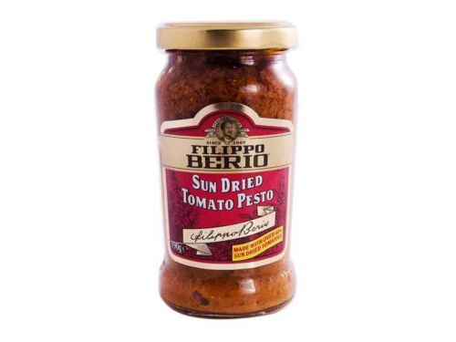 SALSA FILIPPO BERIO PESTO ROSSO FRASCO x 190 GR