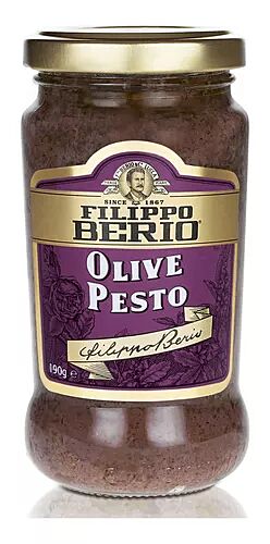 SALSA FILIPPO BERIO PESTO OLIVA FRASCO x 190 GR