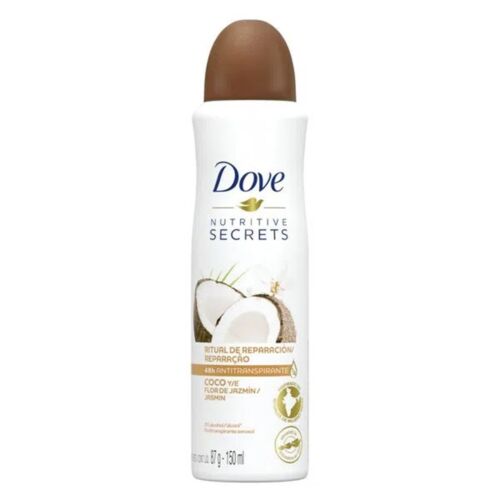 DESODORANTE DOVE AEROSOL ANTITRANSPIRANTE COCO x 87 GR