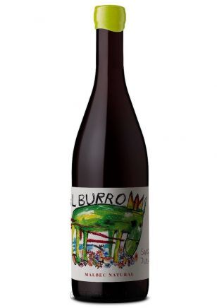 VINO EL BURRO MALBEC NATURAL x 750 CC