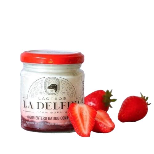 YOGUR LA DELFINA BATIDO FRUTILLA x 160 GR