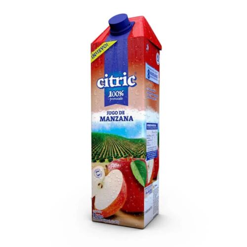 JUGO CITRIC MANZANA x 1 LT
