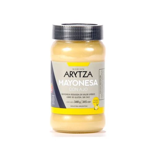 MAYONESA ARYTZA CON AJO x 340 GR