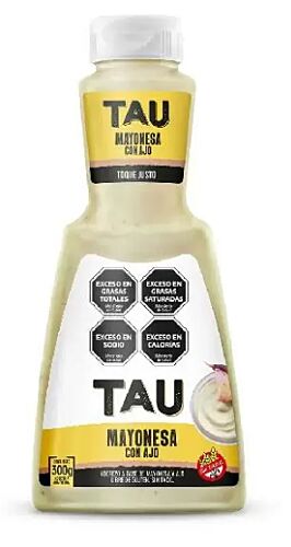MAYONESA CON AJO TAU DELTA x 300 GR