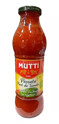 PURE DE TOMATE MUTTI CON ALBAHACA x 700 GR