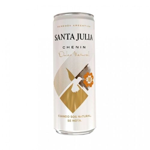 VINO SANTA JULIA CHENIN DULCE NATURAL LATA x 355 CC