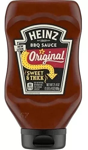 SALSA HEINZ BARBACOA ORIGINAL x 606 GR
