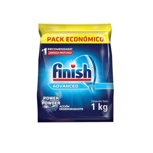 LAVAVAJILLAS FINISH POLVO POUCH x 1 KG