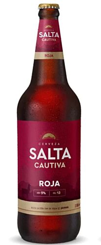 CERVEZA SALTA CAUTIVA ROJA RETORNABLE x 1 LT