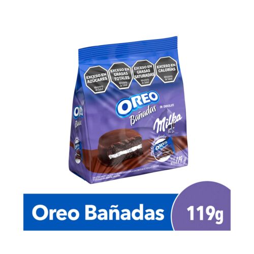 GALLETITAS OREO BAÑADAS CHOCOLATE x 119 GR