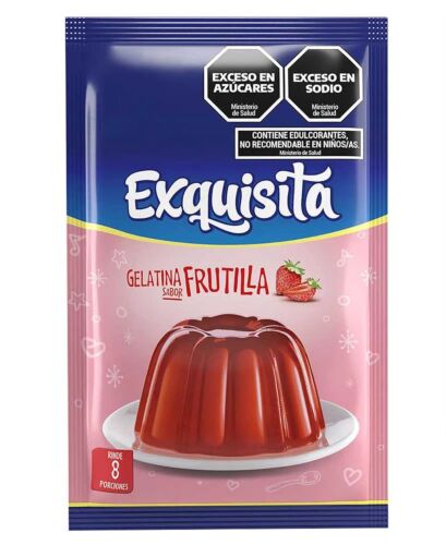 GELATINA EXQUISITA FRUTILLA x 40 GR