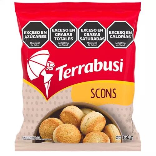 GALLETITAS TERRABUSI SIN CONSERVAS x 160 GR