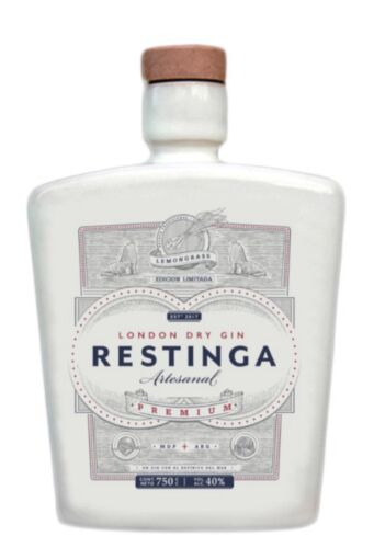 GIN RESTINGA LEMONGRASS PORCELANA x 750 CC
