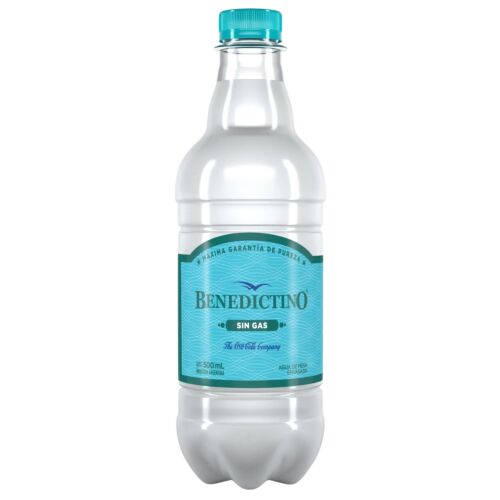 AGUA MINERAL BENEDICTINO x 500 ML