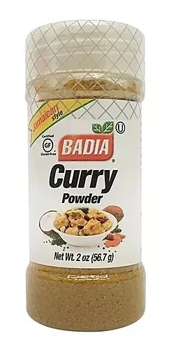 CURRY BADIA EN POLVO x 56.7 GR