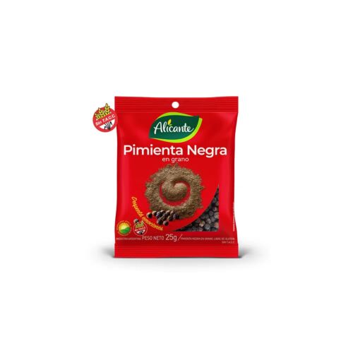 PIMIENTA NEGRA ALICANTE GRANO TRADICIONAL x 25 GR