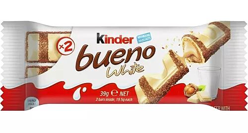 CHOCLATE KINDER BUENO WHITE x 39 GR