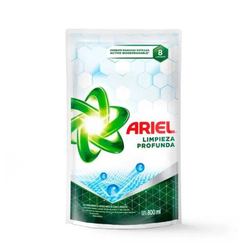 JABON ARIEL LIQUIDO DP x 800 CC