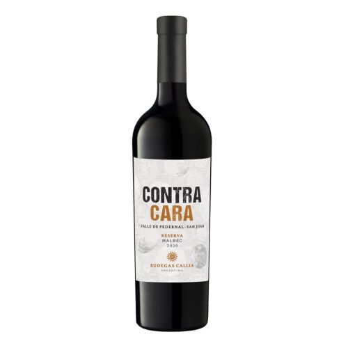 VINO CONTRA CARA RESERVA MALBEC x 750 CC