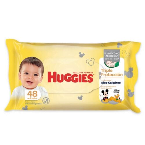 TOALLITAS HUGGIES TRIPLE PROTECCIËN OLEO x 48 U