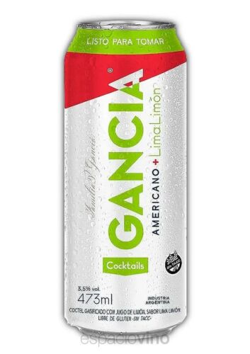 APERITIVO GANCIA SPRITZ + LIMA LIMON x 473 CC