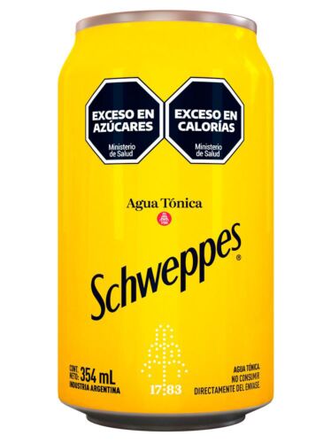GASEOSA SCHWEPPES TONICA LATA x 354 ML