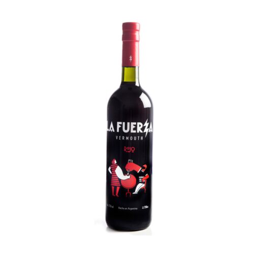 APERITIVO VERMOUTH LA FUERZA  ROJO x 750 CC