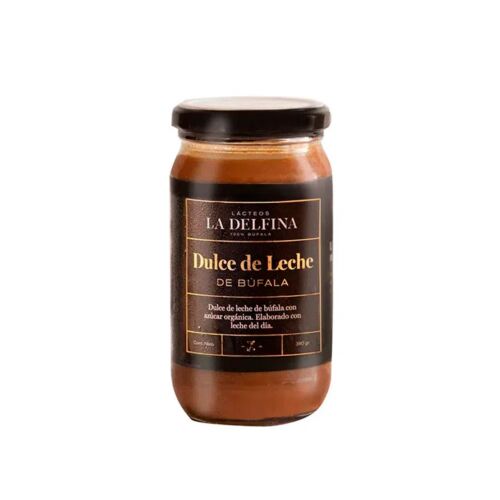DULCE DE LECHE LA DELFINA DE BUFALA x 380 GR