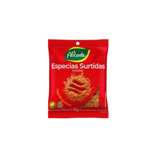 ESPECIAS SURTIDAS ALICANTE x 25 GR